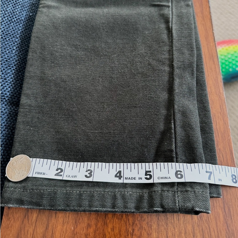 rag & bone Men's Dark Green olive Slim Jeans - Picture 8 of 11